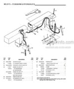 Photo 2 - Gehl 2175 Service Parts Manual Mower Conditioner 906693