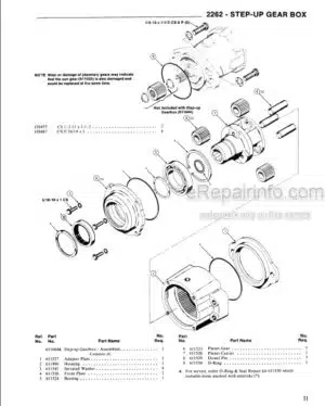 Photo 6 - Gehl CB800 Service Parts Manual Forage Harvester 902577