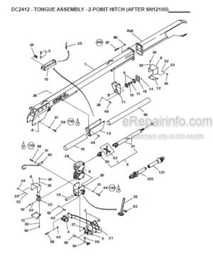 Photo 9 - Gehl 2412 Parts Manual Disc Mower Conditioner 908152