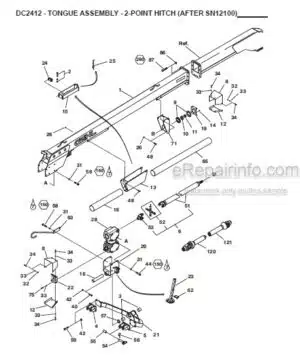 Photo 6 - Gehl AL340 Parts Manual Articulated Loader 918413