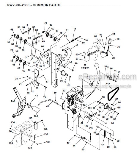 Photo 1 - Gehl 2500 2600 2800 Parts Manual Quick Wrap 909799