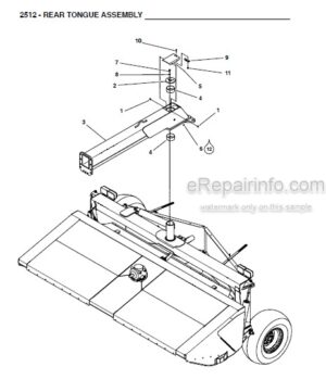 Photo 6 - Gehl DL Series Dynalift DL7 DL9 DL11 DL12 Parts Manual Telescopic Handlers 913272