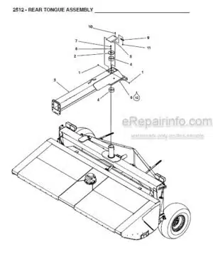 Photo 6 - Gehl DL Series Dynalift DL6 DL8 DL10 DL12 Parts Manual Telescopic Handlers 907878