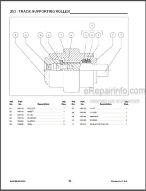 Photo 5 - Gehl 1260 1265 Parts Manual Forage Harvesters 907169