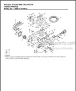 Photo 2 - Gehl 272 292 Parts Manual Mini Excavator 908540