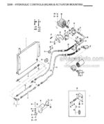 Photo 2 - Gehl 3200 Service Parts Manual Rectangular Bale Thrower 904783