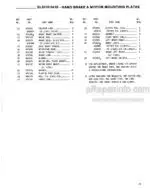 Photo 4 - Gehl 3310 3410 Service Parts Manual Skid Loader 903464