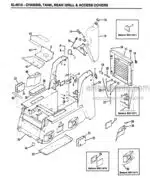 Photo 2 - Gehl 4615 Service Parts Manual Skid Loader 904592