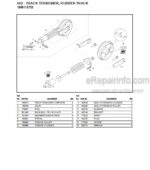 Photo 2 - Gehl 502 Parts Manual Compact Excavator