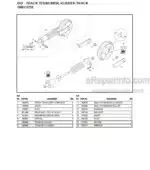 Photo 2 - Gehl 502 Parts Manual Compact Excavator