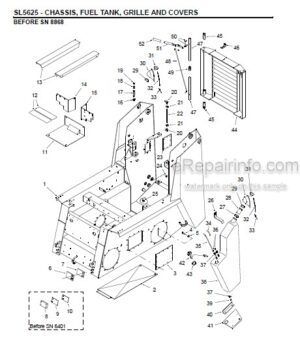 Photo 6 - Gehl HA1000 Service Parts Manual Hay Attachment 902496