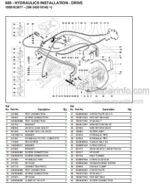 Photo 2 - Gehl 680 Parts Manual All Wheel Steer Loader 918122