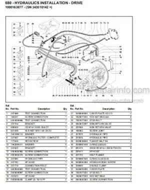 Photo 6 - Gehl 7285 7335 Parts Manual Mixer Feeder 907101