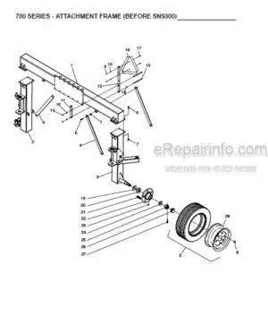 Photo 6 - Gehl DC1080 Operators And Parts Manual Disc Mower Conditioner 903020