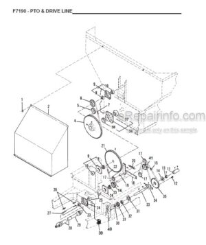 Photo 6 - Gehl R165 Parts Manual Skid-Steer Loader 50940205