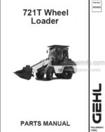 Photo 4 - Gehl 721T Parts Manual Wheel Loader 909888