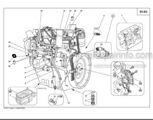 Photo 5 - Gehl 4510 Service Parts Manual Skid Loader 904059