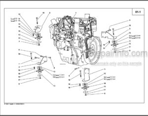 Photo 7 - Gehl SL3725 SL3825 Parts Book Skid Loader 907204