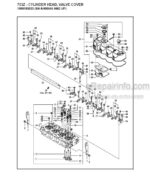 Photo 2 - Gehl 753Z Parts Manual Compact Excavator 918075