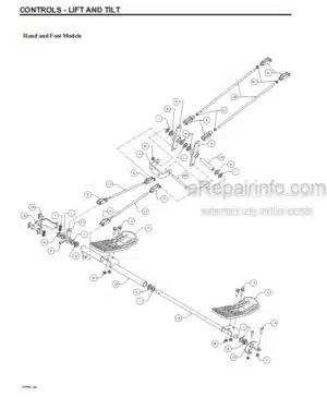 Photo 7 - Gehl MC1070 MC1090 Service Parts Manual Mower Conditioner 902579