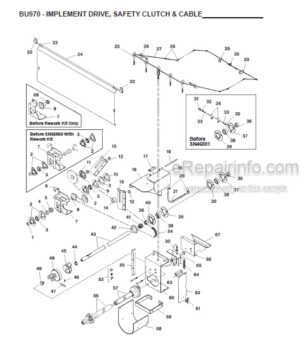 Photo 6 - Gehl 860 865 Parts Manual Forage Harvesters 907506