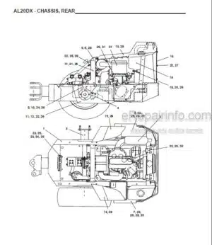 Photo 7 - Gehl AL20DX Parts Manual Articulated Loader 908181