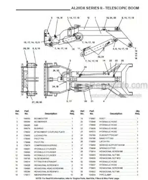 Photo 4 - Gehl AL20DX Series II Parts Manual Articulated Compact Utility Loader 918025