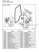 Photo 2 - Gehl AL340 Parts Manual Articulated Loader 918413