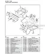 Photo 2 - Gehl AL540 Parts Manual Articulated Loader 918412