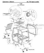 Photo 2 - Gehl AL730 Agri-Loader Parts Manual Telescopic Loader 908473