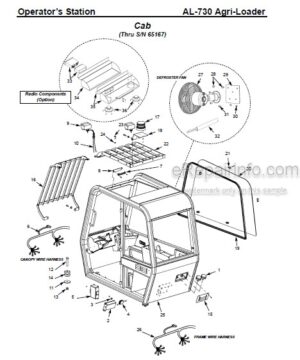 Photo 6 - Gehl CTL65 Parts Manual Compact Track Loader 917294