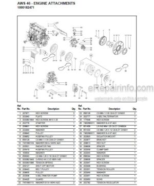 Photo 6 - Gehl HL360 Service Parts Manual Loader 902572