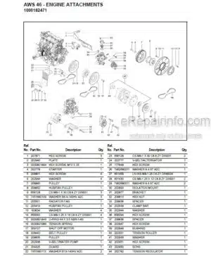 Photo 10 - Gehl AWS46 Parts Manual All Wheel Steer Loader 918266