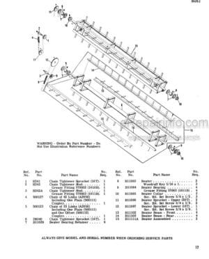 Photo 7 - Gehl 1648 Parts Manual Asphalt Paver