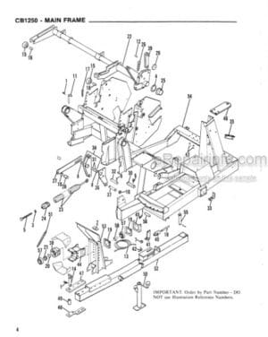 Photo 6 - Gehl 4000 Series HL4300 HL4500 HL4600 HL4700 Service Parts Manual Skid Steer Loader 902578