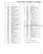 Photo 5 - Gehl CB1260 Service Parts Manual Forage Harvester 903628