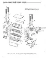 Photo 2 - Gehl CB600 Cylinder Service Parts Manual Forage Harvester 042915