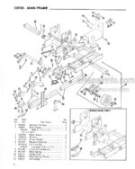 Photo 2 - Gehl CB750 Service Parts Manual Forage Harvester 902762