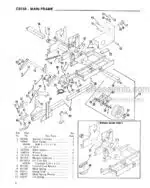Photo 2 - Gehl CB750 Service Parts Manual Forage Harvester 902762