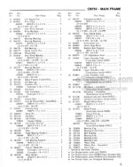 Photo 5 - Gehl CB750 Service Parts Manual Forage Harvester 902762