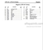 Photo 5 - Gehl CT5-16 CT5-16 Turbo Parts Manual Telescopic Handler 913226
