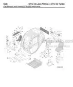Photo 2 - Gehl CT6-18 Turbo CT6-18 Low-Profile Parts Manual Telescopic Handler 913224