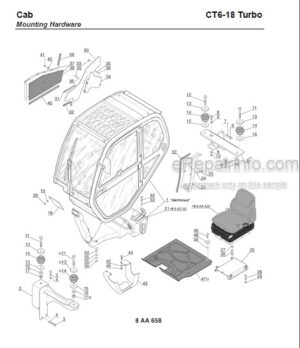 Photo 6 - Gehl CTL55 Parts Manual Compact Track Loader 917316