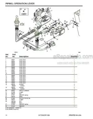 Photo 7 - Gehl CTL55 Parts Manual Compact Track Loader 917316