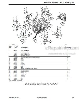 Photo 8 - Gehl BH1500 Owners Service And Parts Manual Bale Handler 901977