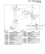 Photo 2 - Gehl GE1202 Parts Manual Mini Compact Excavator