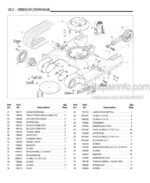Photo 2 - Gehl GE353 GE373 Parts Manual Compact Excavator 909787