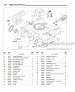 Photo 2 - Gehl GE353 GE373 Parts Manual Compact Excavator 909787