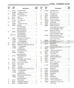 Photo 5 - Gehl G Series 8 Service Parts Manual Running Gear 906694