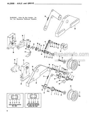 Photo 6 - Gehl RS10-44 Parts Manual Telescopic Handler 913321